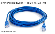 CAT6 KABLO NETWORK ETHERNET AĞ KABLOSU 
