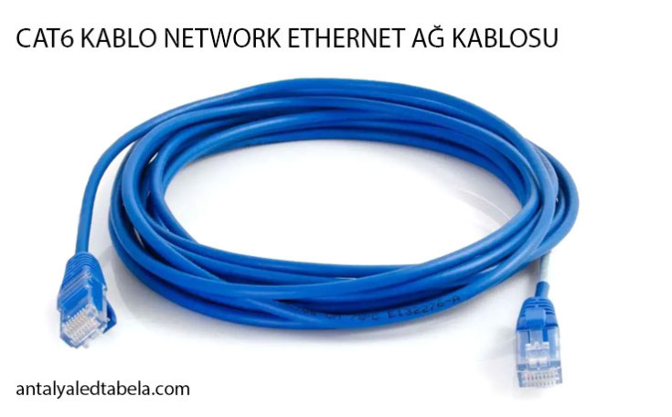CAT6 KABLO NETWORK ETHERNET AĞ KABLOSU 