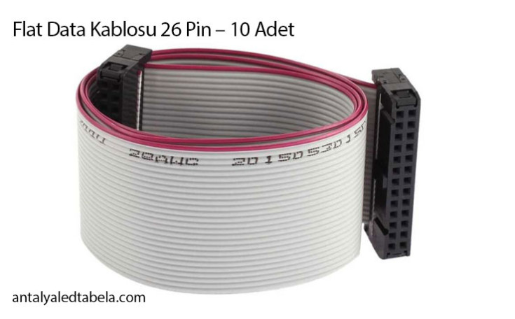 Flat Data Kablosu 26 Pin – 10 Adet