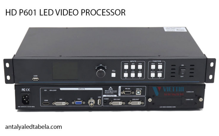 HD P601 LED VIDEO PROCESSOR