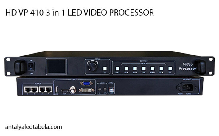 HD VP 410 3 in 1 LED VIDEO PROCESSOR