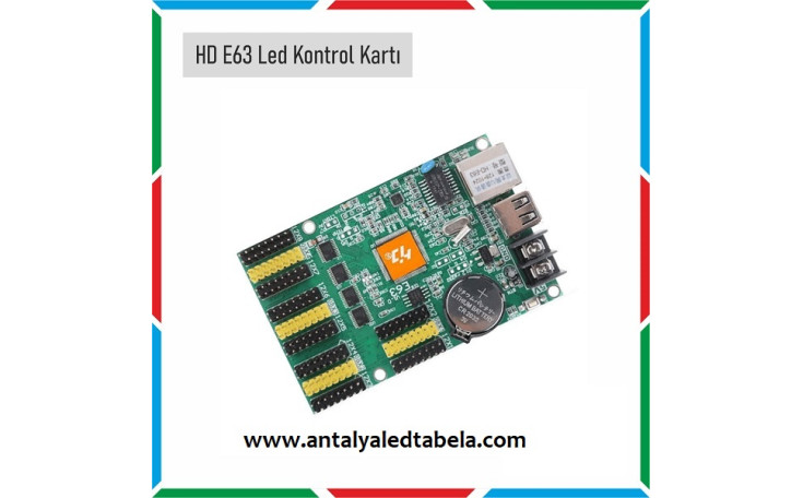 HD E63 LED KONTROL KARTI