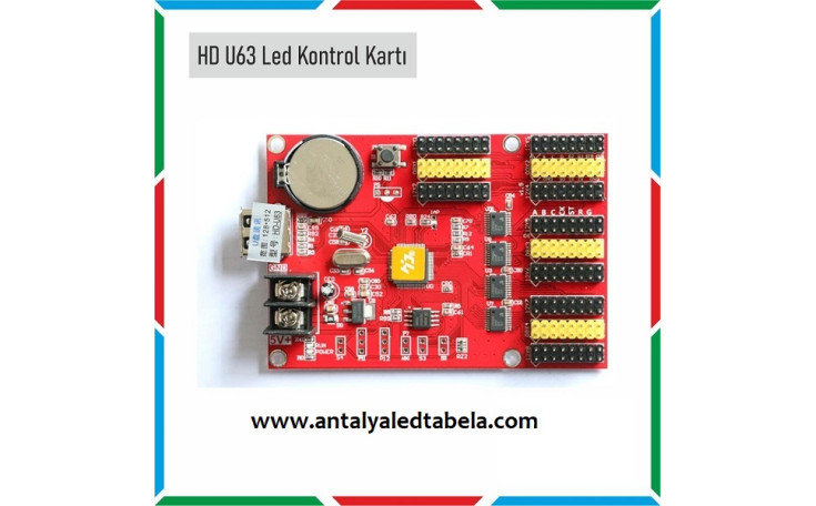 HD U63 LED KONTROL KARTI