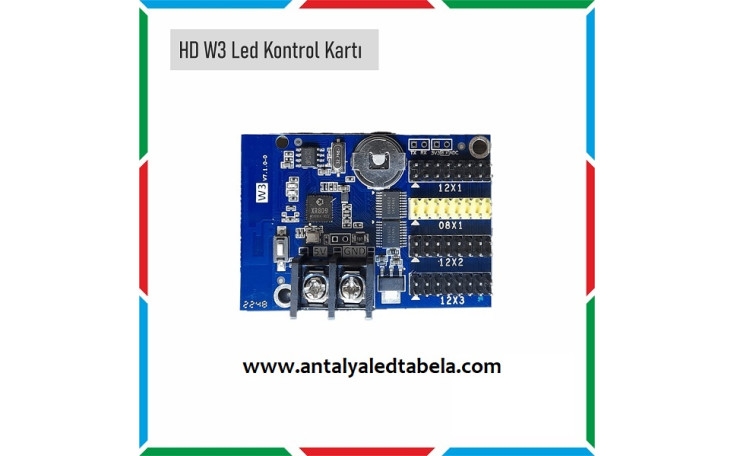 HD W3 LED KONTROL KARTI