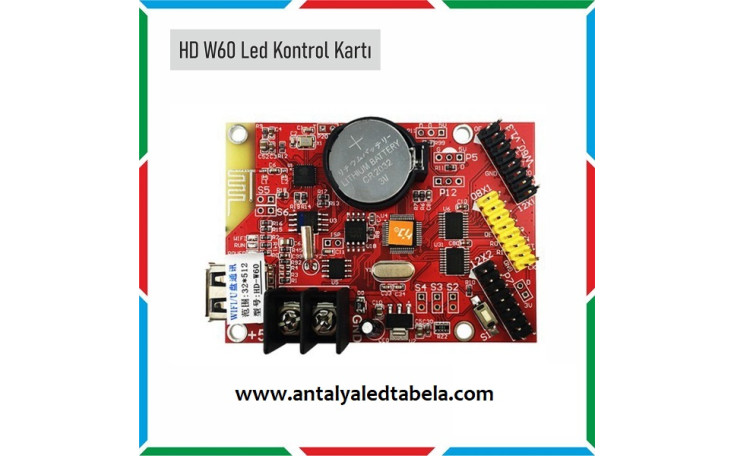 HD W60 LED KONTROL KARTI