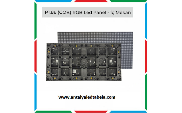 P1.86 (GOB) RGB LED PANEL İÇ MEKAN