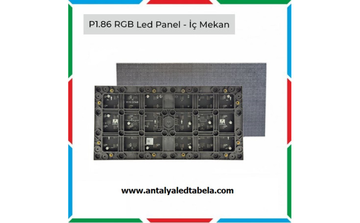 P1.86 RGB LED PANEL İÇ MEKAN