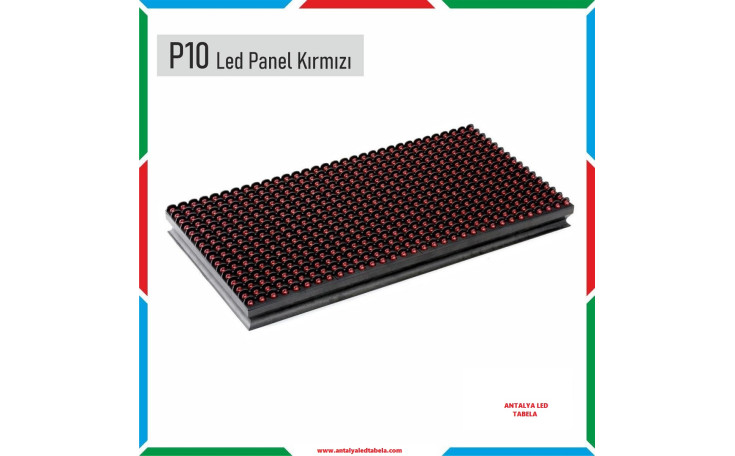 P10 Led Panel Kırmızı