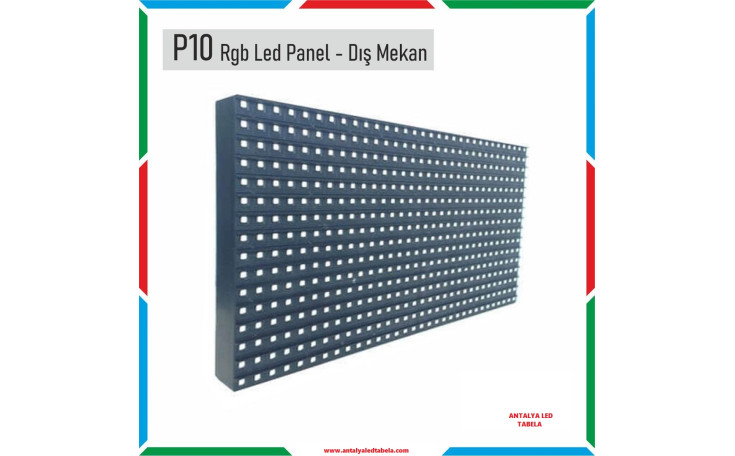 P10 RGB LED PANEL DIŞ MEKAN 1/4 Scan