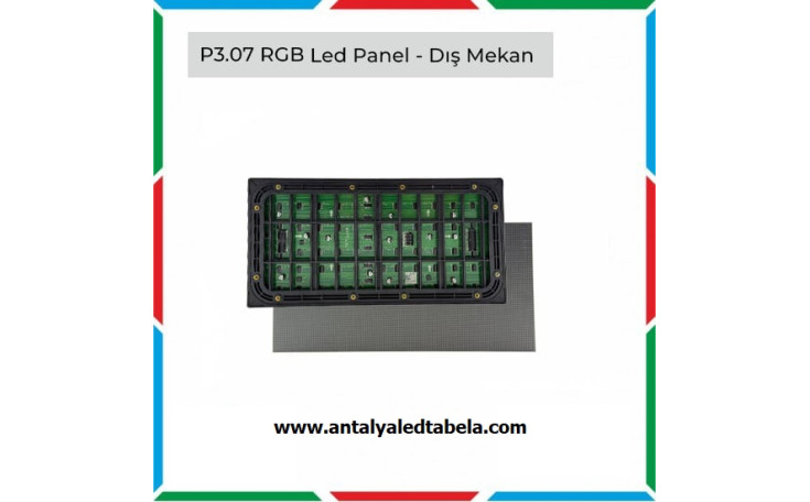 P3.07 RGB LED PANEL DIŞ MEKAN