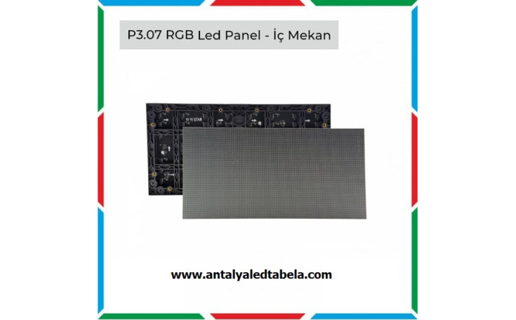 P3.07 RGB LED PANEL İÇ MEKAN