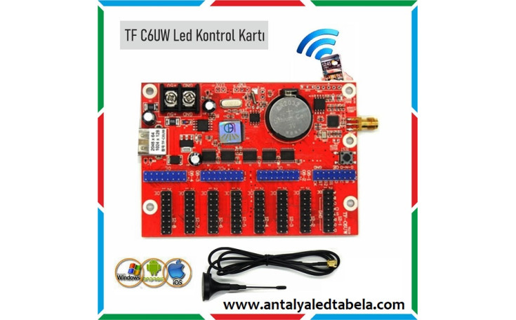 TF C6UW LED KONTROL KARTI