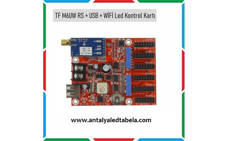 TF M6UW RS USB WİFİ LED KONTROL KARTI
