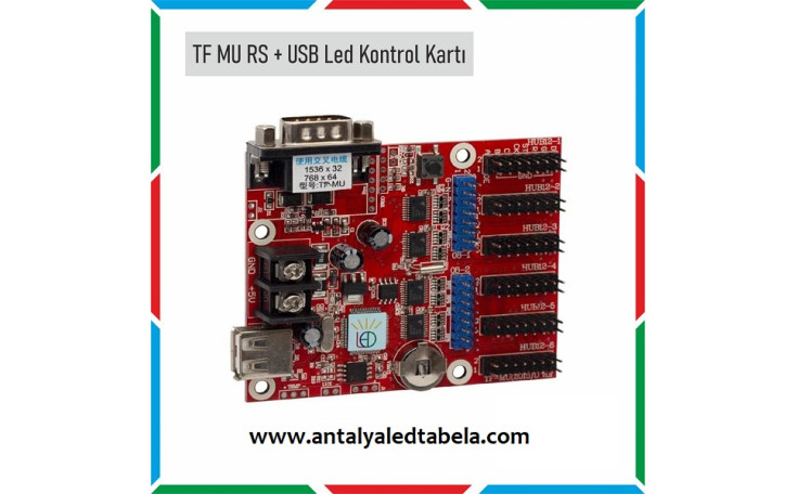 TF MU RS USB LED KONTROL KARTI